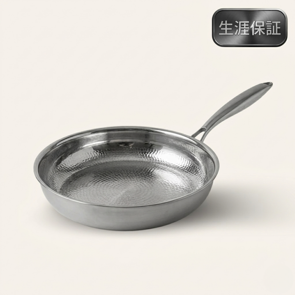 チタン製ハンマー加工フライパン – KURATA チタン